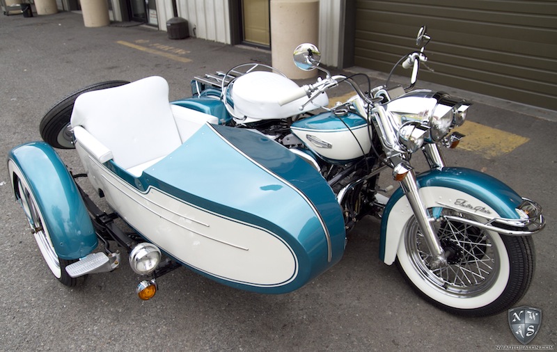 Harley Davidson Side Car Motorcycle Detail NorthWest Auto Salon